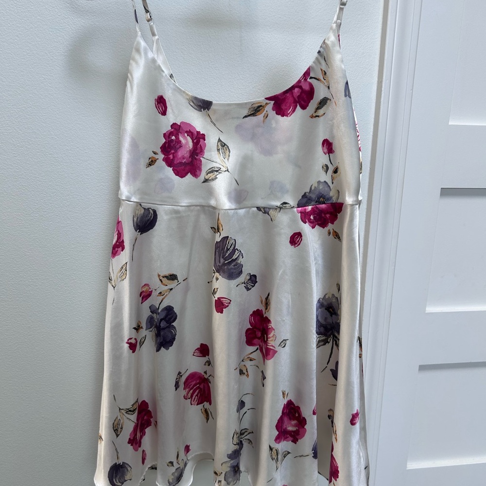 Delicates Satin Mini Slip Dress Vintage Y2K
